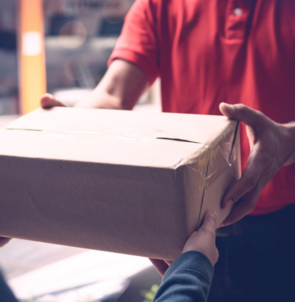 Entrega y recogida de paquetes